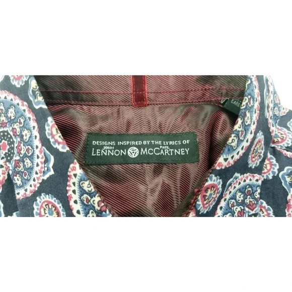 Designs Inspired By The Lyrics of John Lennon and Paul McCartney Size Small Mens - Picture 4 of 10